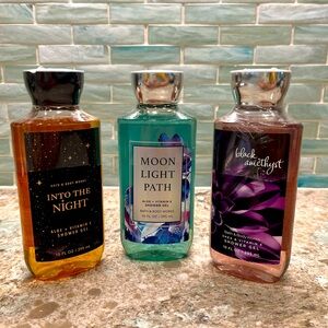 Night themed Bath and Body Works bundle